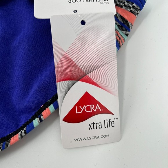 Athleta Bottom Womens Large Pipeline Loop Cruise Beach Resort Swim UPF Low Rise - Picture 10 of 16